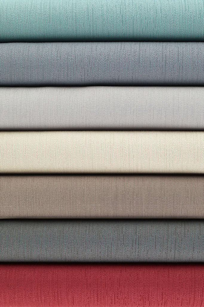McAlister Textiles Sakai Dove Grey FR Plain Fabric Fabrics 
