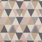 Laden Sie das Bild in den Galerie-Viewer, McAlister Textiles Vita Blush Pink and Grey FR Fabric Fabrics 1/2 Metre 
