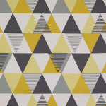 Laden Sie das Bild in den Galerie-Viewer, McAlister Textiles Vita Ochre Yellow and Grey FR Fabric Fabrics 1/2 Metre 
