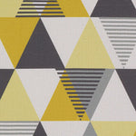 Laden Sie das Bild in den Galerie-Viewer, McAlister Textiles Vita Ochre Yellow and Grey FR Fabric Fabrics 
