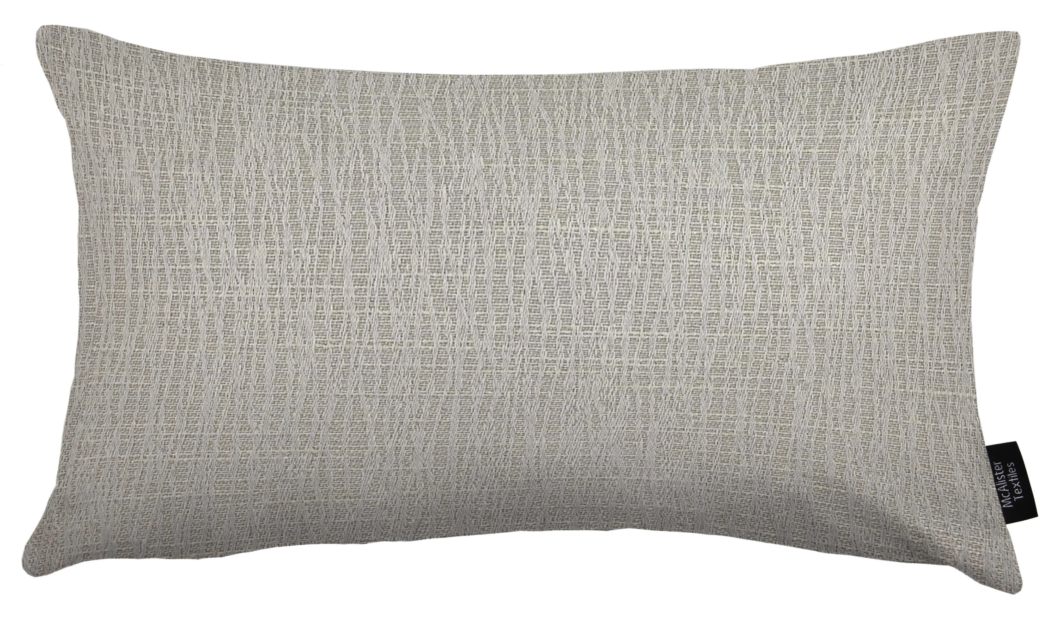McAlister Textiles Linea Dove Grey Plain Pillow Pillow Cover Only 50cm x 30cm 