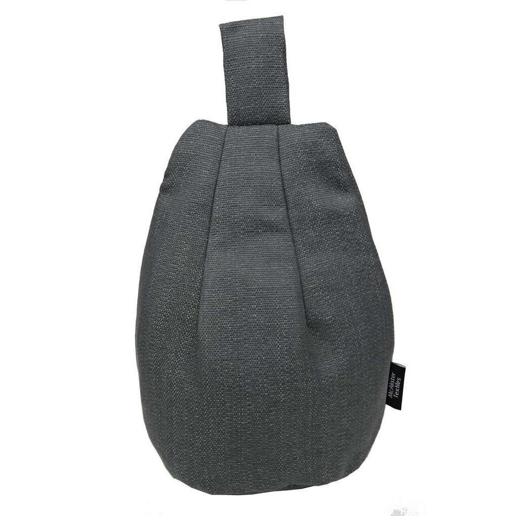 McAlister Textiles Savannah Charcoal Grey Tablet Stand Mini Bean Bag 