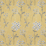 Laden Sie das Bild in den Galerie-Viewer, McAlister Textiles Meadow Yellow Floral Cotton Print Fabric Fabrics 1/2 Metre 
