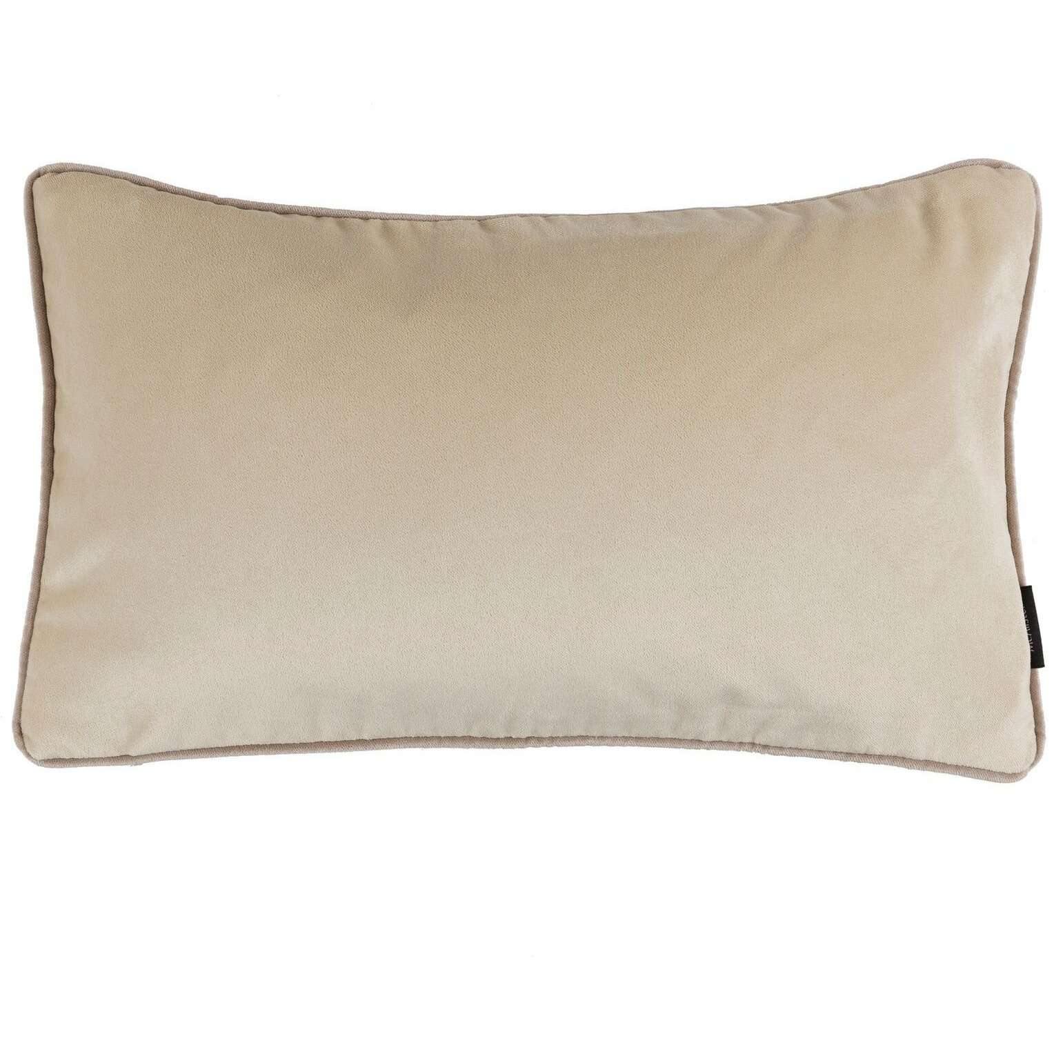 McAlister Textiles Matt Champagne Gold Velvet Pillow Pillow Cover Only 50cm x 30cm 
