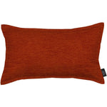 Laden Sie das Bild in den Galerie-Viewer, McAlister Textiles Plain Chenille Burnt Orange Pillow Pillow Cover Only 50cm x 30cm 
