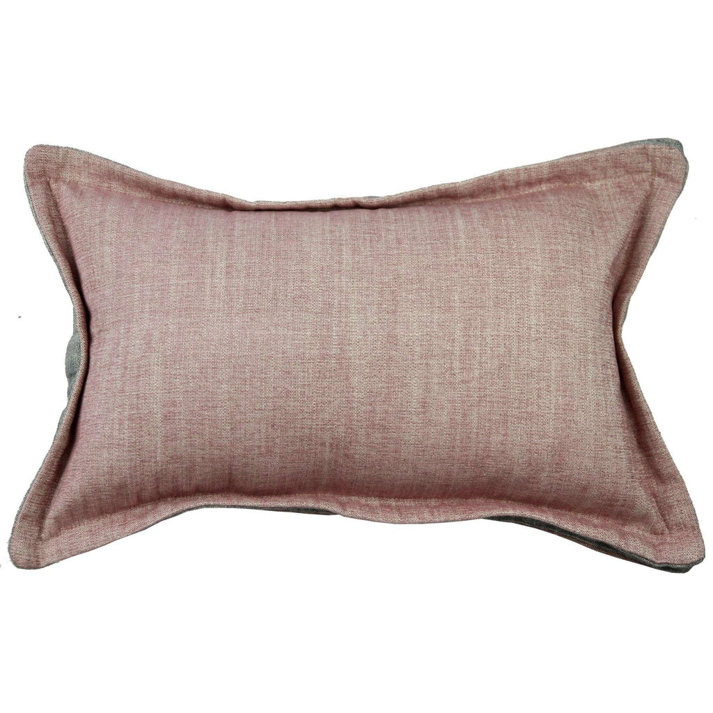 McAlister Textiles Rhumba Accent Blush Pink + Grey Pillow Pillow Cover Only 50cm x 30cm 